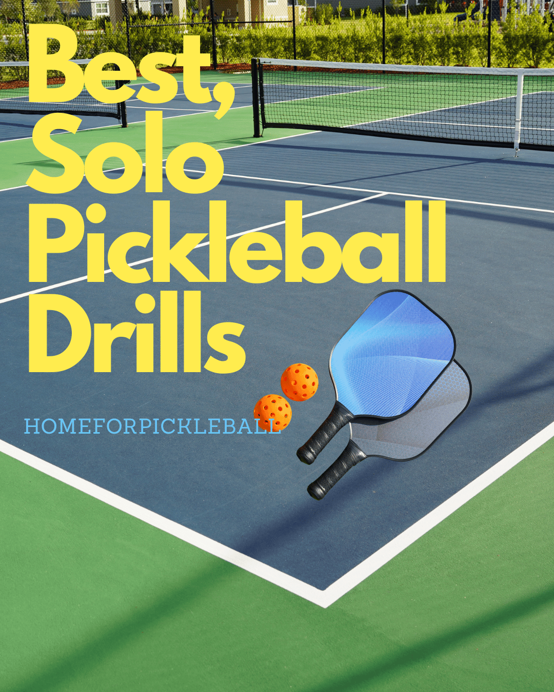 5 Best Solo Pickleball Drills